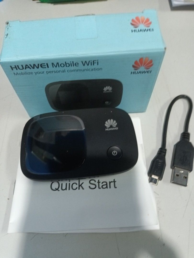 Huawei Mobile Wifi (Category: Networking) located in Quezon City. Submitted by cncarousel (Listing ID 1213057881, Image 3). Description: Huawei mobile wifi E5336 1.able to connect w smartphone, tablet, laptop, and other types of wifi devices 2. up to 10 wifi enable devices, connection at the same time 3. support Huawei Mobile WiFi scan 2D barcode to quickly connect wifi 4. 5 seconds fast boot 5. fashion ID 1.45" TFT LCD screen.