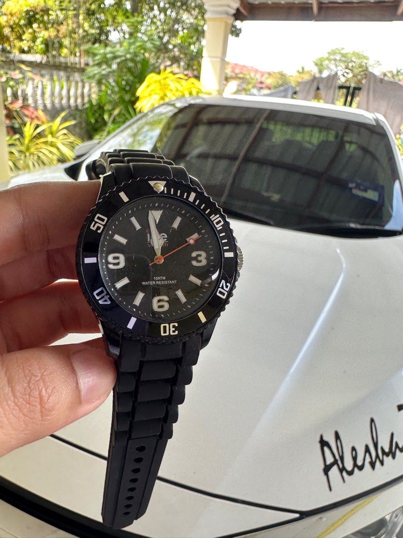 Ice Watch Black Luxury Watches on Carousell