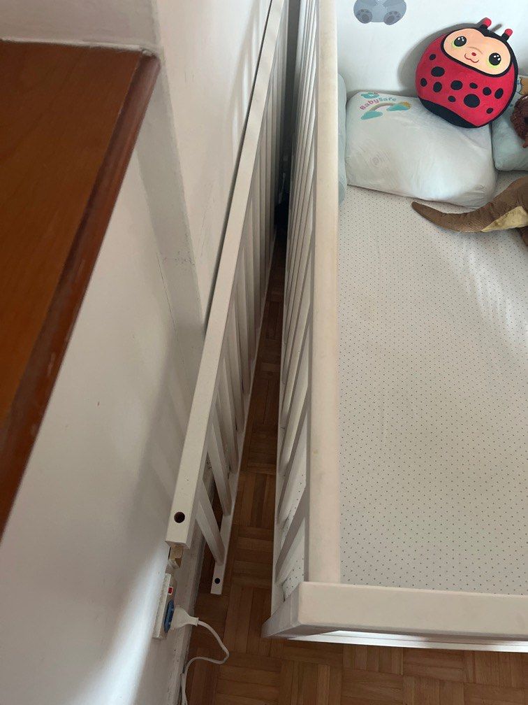 IKEA cot/toddler bed, Babies & Kids, Baby Nursery & Kids Furniture