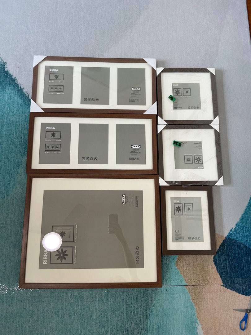 Ikea RIBBA frames, Furniture & Home Living, Home Decor, Frames