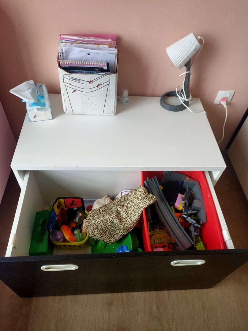 Ikea smastad bench with toy storage, Furniture & Home Living, Furniture
