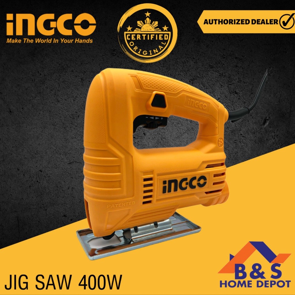 Ingco 400W Electric Jigsaw Jig Saw with 1pc Blade +FREE FCLAMP BUYERS