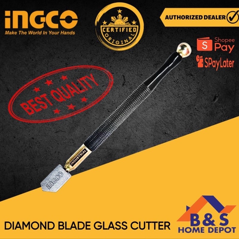 INGCO Diamond Blade Glass Cutter, Commercial & Industrial, Construction