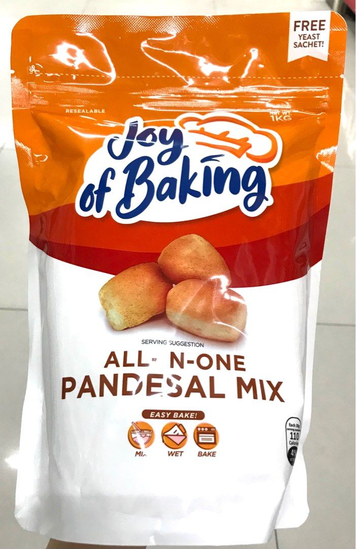 Joy of Baking Pandesal Mix 1kg Easy Bake, Food & Drinks, Homemade Bakes
