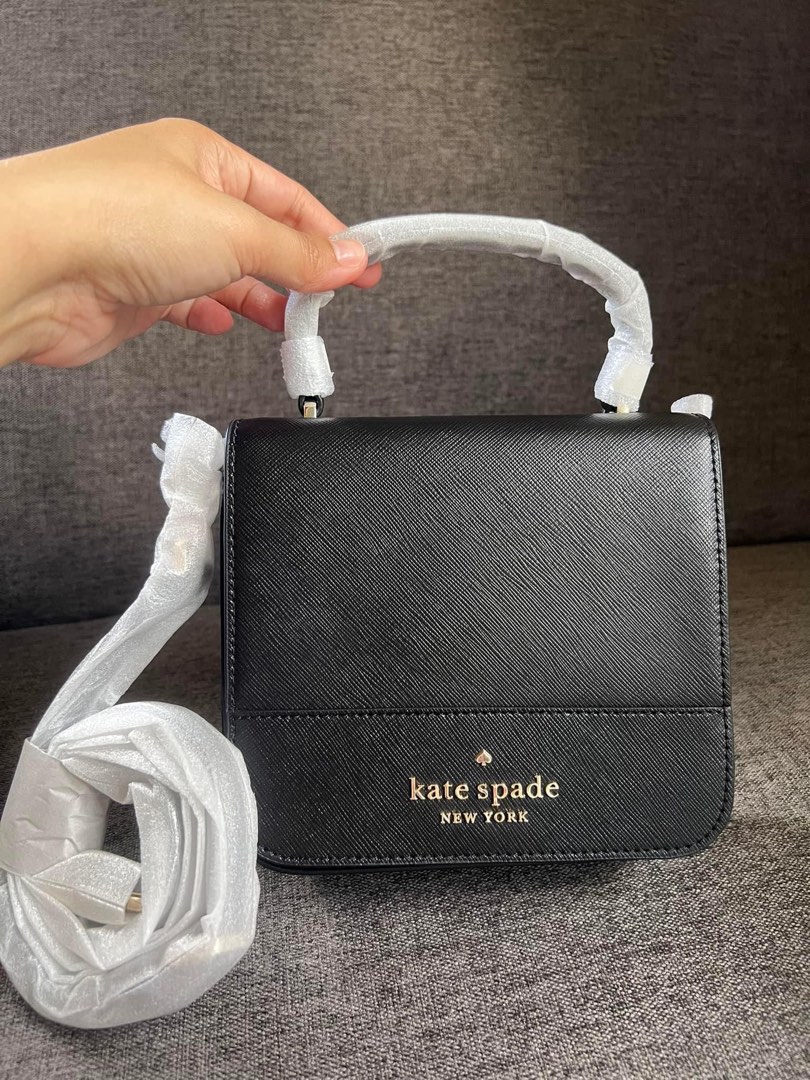 Kate Spade Staci square crossbody bag with paper bag, Luxury, Bags &  Wallets on Carousell