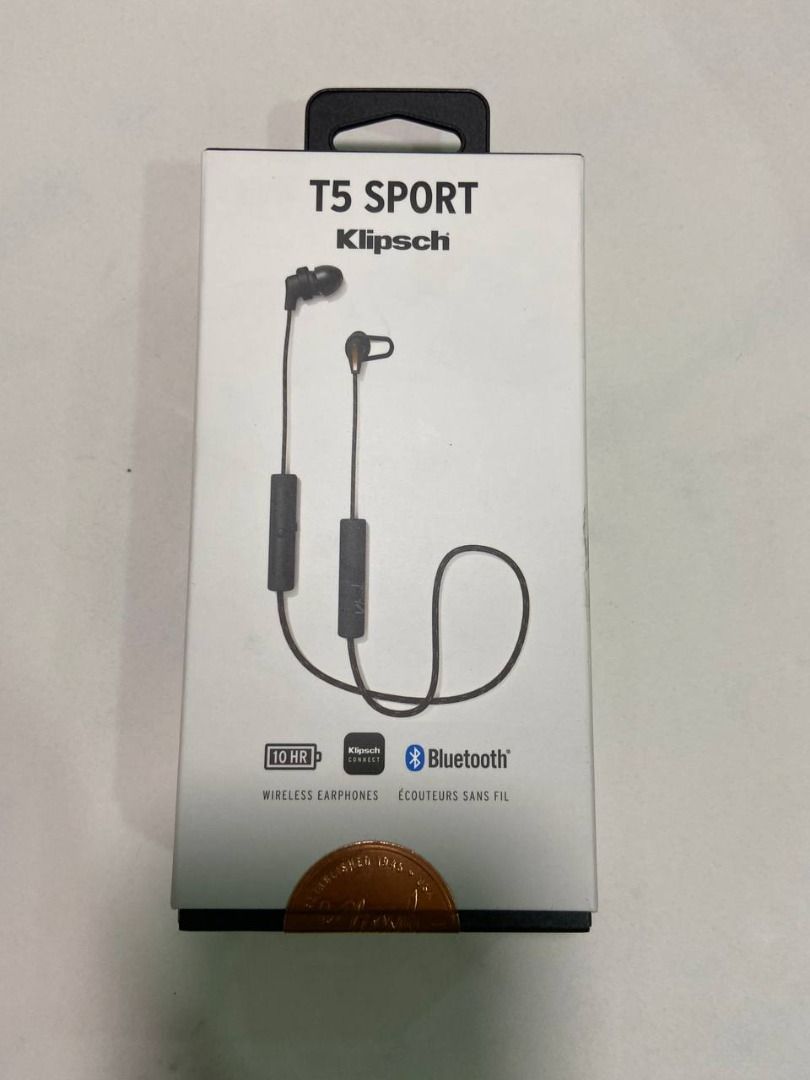 Klipsch t5 deals sport black