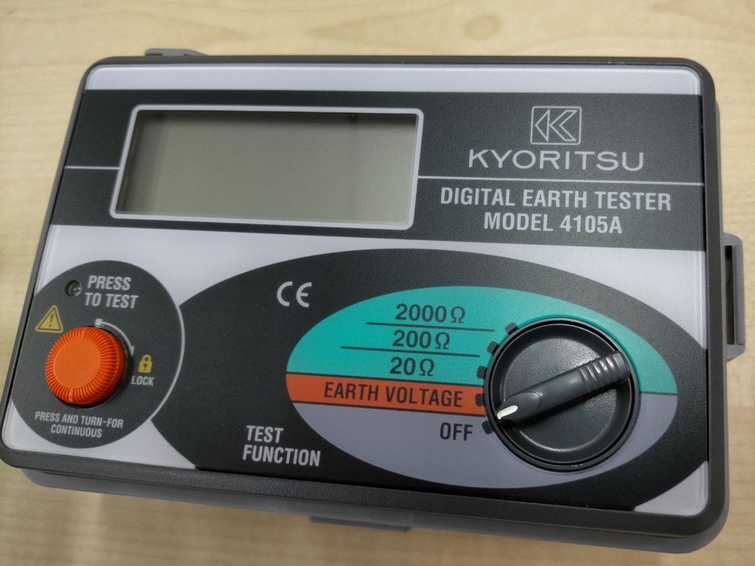 Kyoritsu digital earth tester 4105A, Computers & Tech, Office