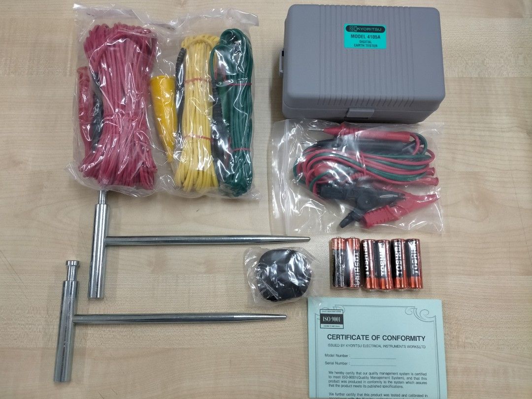 Kyoritsu digital earth tester 4105A, Computers & Tech, Office
