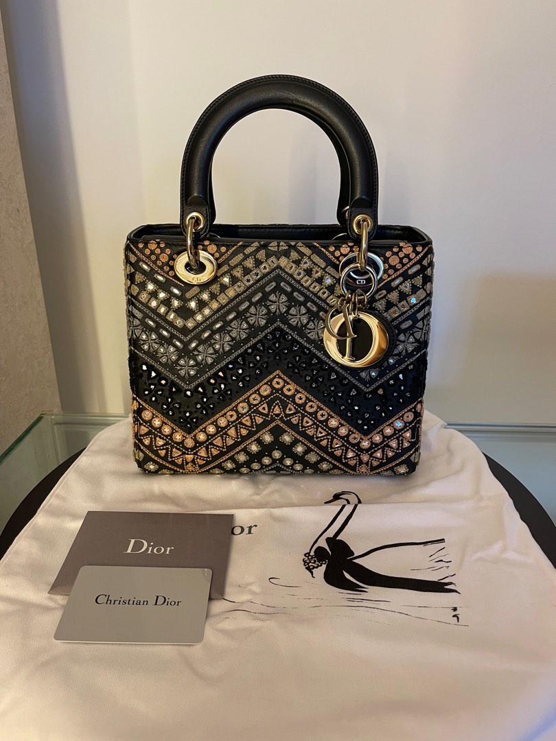 Lady Dior Medium Animal Bag Luxury Bags Wallets on Carousell