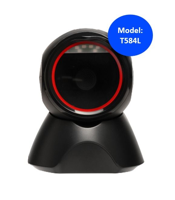 LASER BARCODE SCANNER 20 LINES DESKTOP OMNIDIRECTIONAL BARCODE READER ...