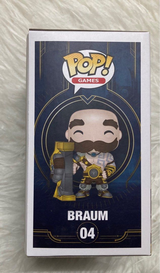Braum Figure Action De League Of Legends Lol | Parcelamento sem juros