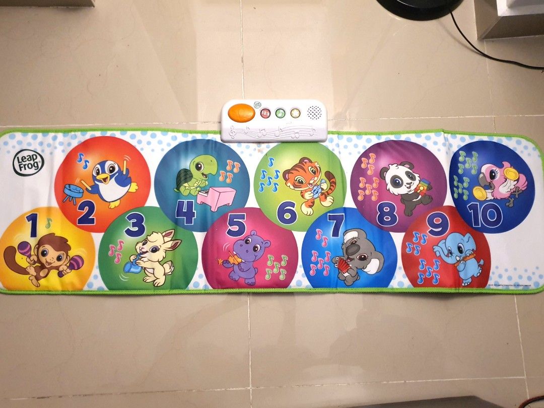 Leapfrog dance mat top