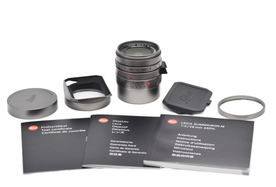 Leica Summicron 28mm asph 元箱-