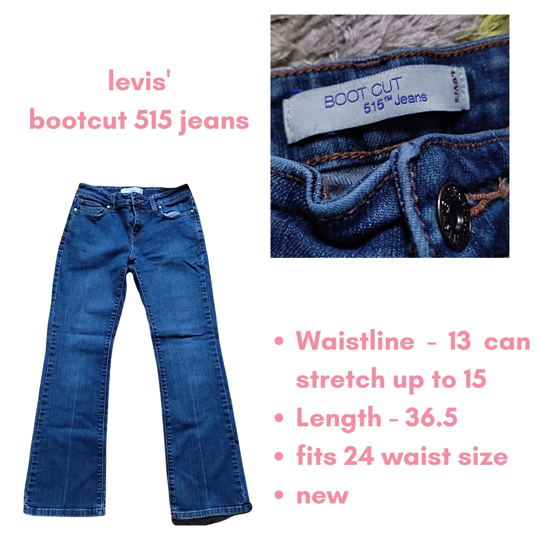 Levis bootcut 515 jeans, Women's Fashion, Bottoms, Jeans on Carousell