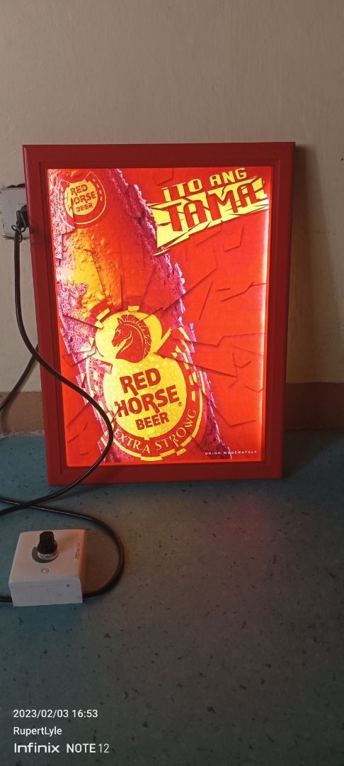 lighted signage, Furniture & Home Living, Lighting & Fans, Lighting on ...