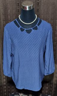 Crissa Long sleeves polka
