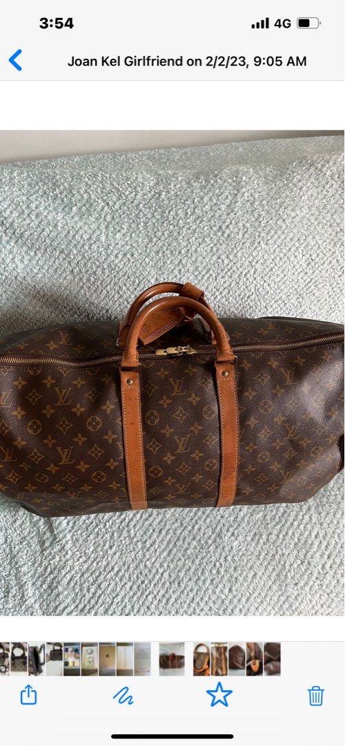 Louis Vuitton Keepall 45 (Monogram Pacific), Luxury, Bags & Wallets on  Carousell