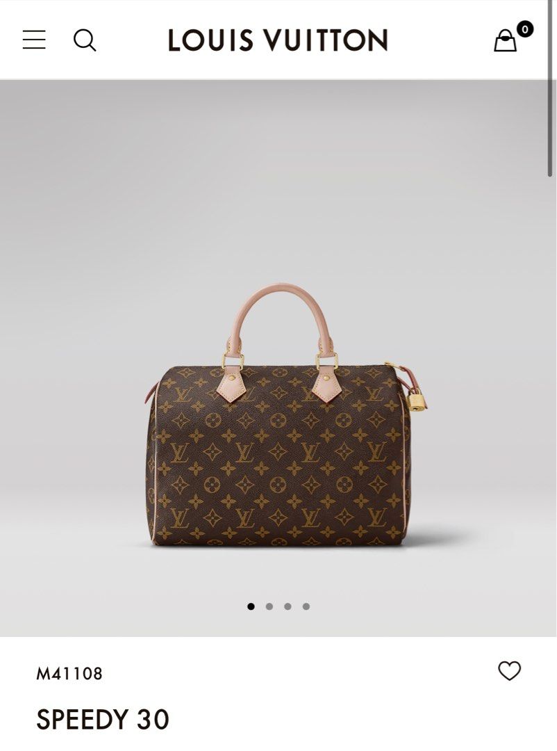Lv monogram speedy 30 clearance
