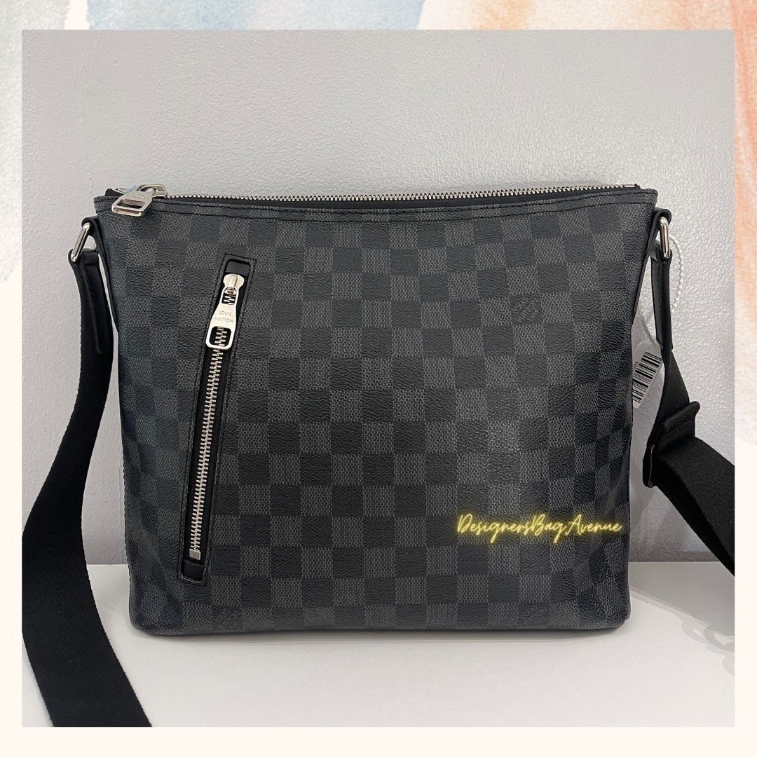 Louis Vuitton Mick PM in Damier Graphite Messenger Bag, Luxury, Bags