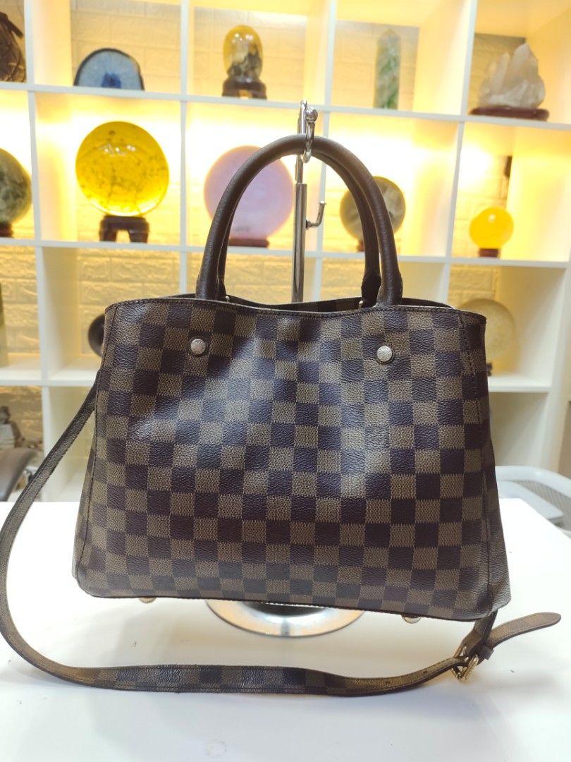 Louis Vuitton Montaigne MM Bag Damier Ebene