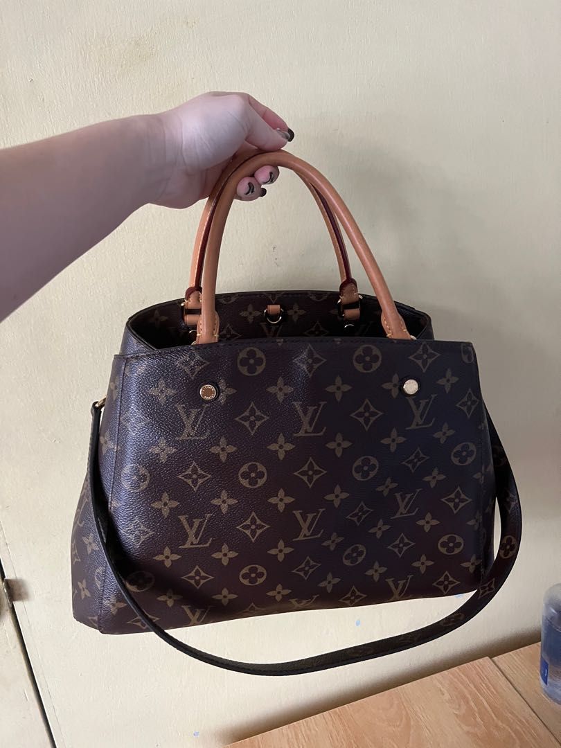 Louis Vuitton m41056 Montaigne mm mng, Luxury, Bags & Wallets on Carousell