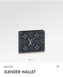 Shop Louis Vuitton DAMIER Slender wallet (N64033, N63261 ) by