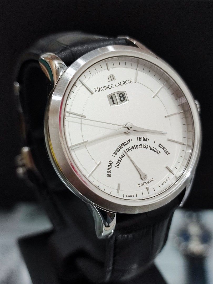 SOLD M Store KL Maurice Lacroix Les Classiques Jours Retrograde LC6358 Automatic Day Date
