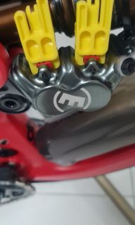 MAGURA MT7 brakes with rotors