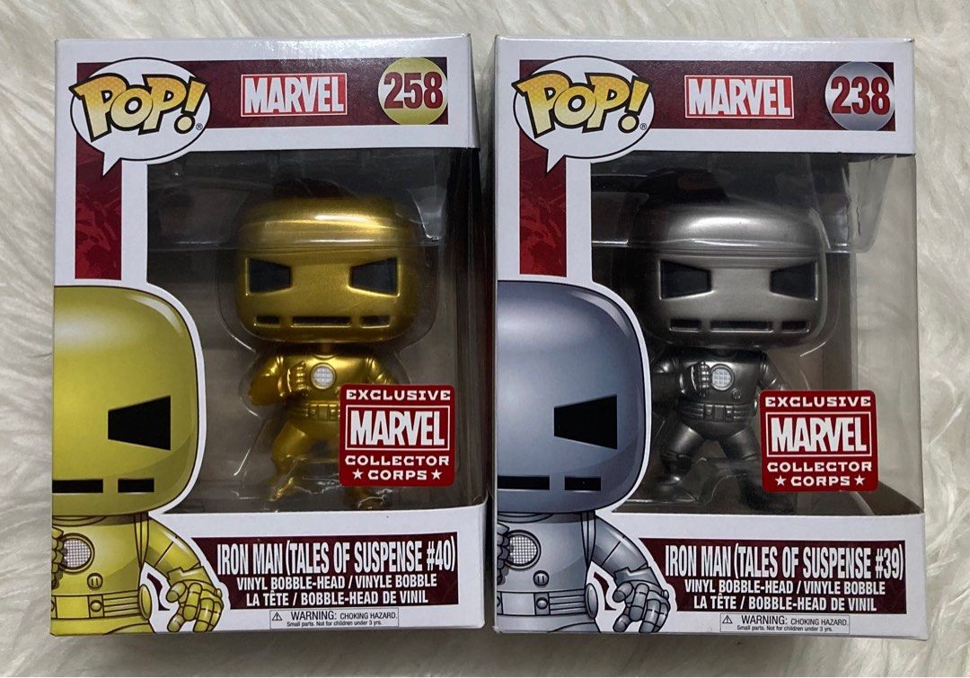 MCC Exclusive Marvel Comic Tales of Suspense Iron Man Set of Two