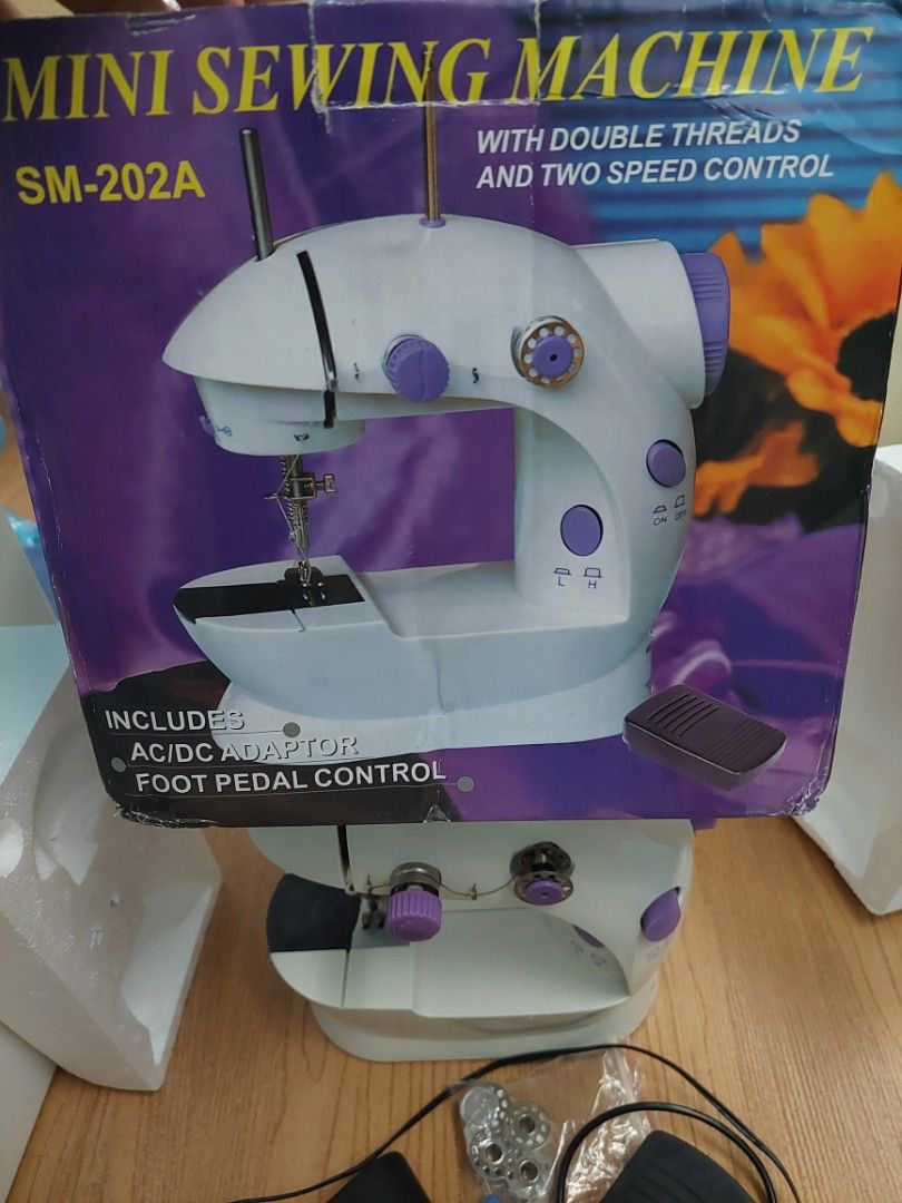 Mini Sewing Machine SM202A, Everything Else, Others on Carousell