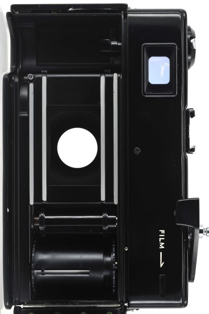 MINOLTA HIMATIC 7S with ROKKORPF 45mm F1.7 LENS FILM CAMERA BLACK