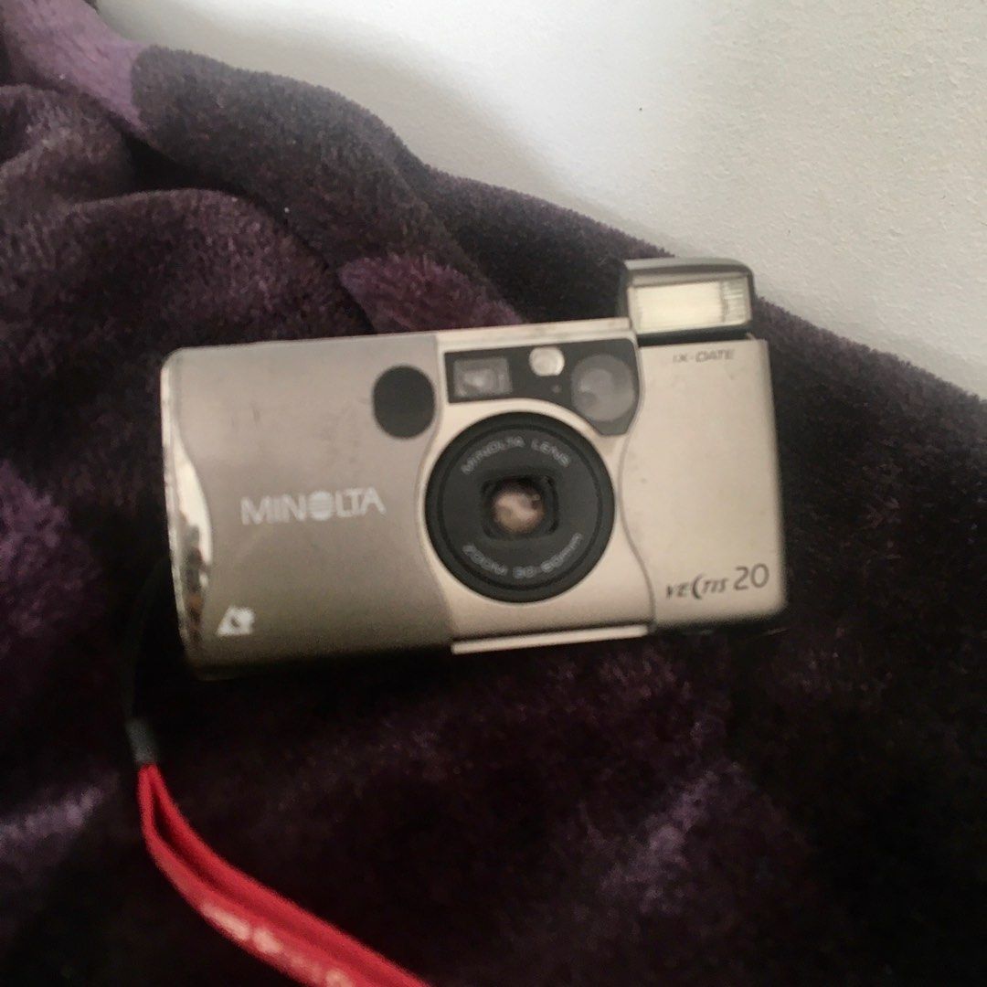 Minolta Vectis 20 Film Camera, Photography, Cameras on Carousell