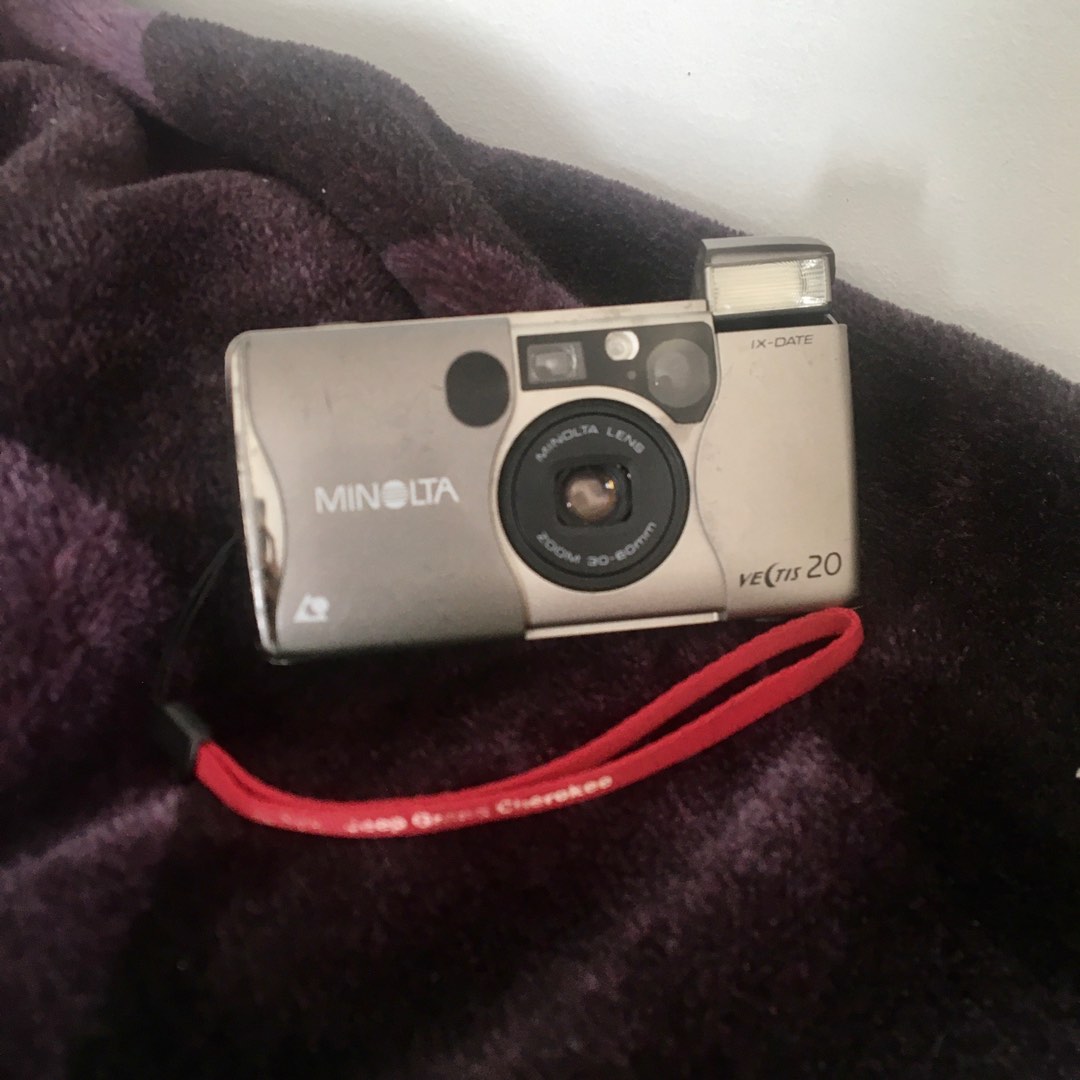 Minolta Vectis 20 Film Camera, Photography, Cameras on Carousell