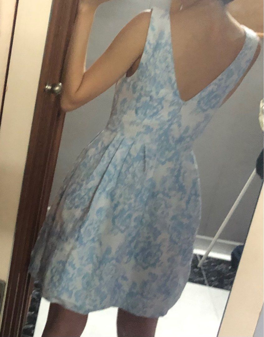 Miss selfridge blue dress store