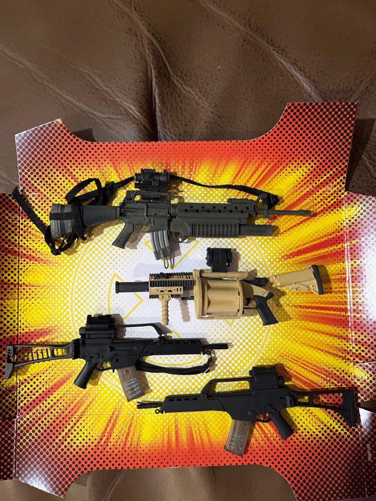 1 6 scale modern best sale weapons
