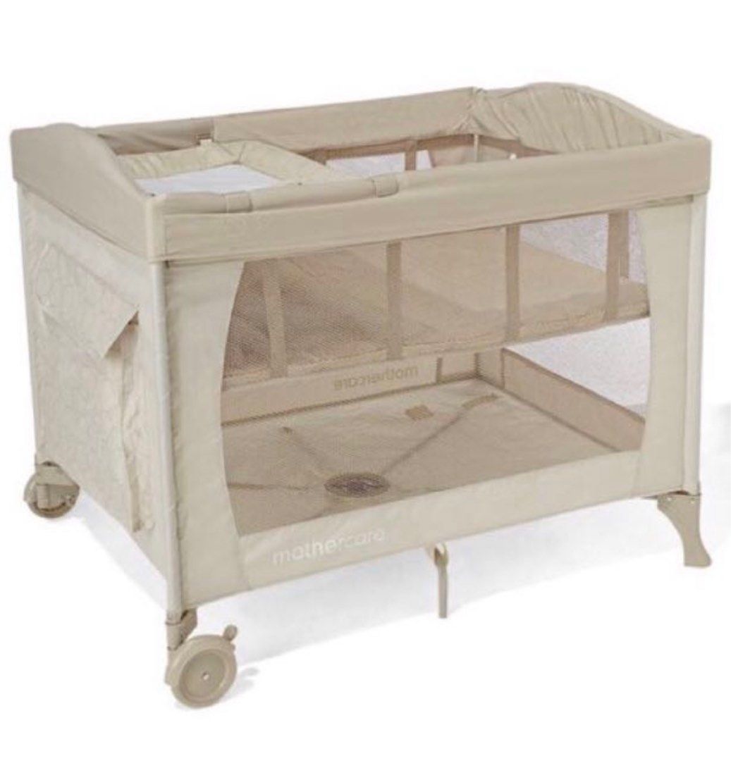Mothercare travel shop cot size