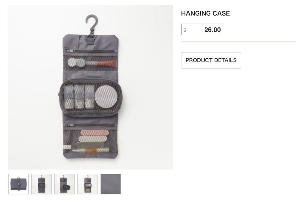 MUJI travel organizerNo GST, Furniture & Home Living, Home Improvement