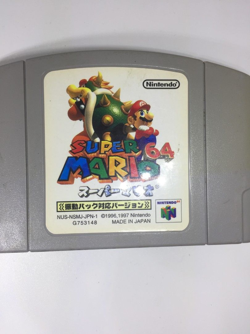 N64 Nintendo Game Cartridge (Category: Nintendo) located in Caloocan City. Submitted by snapshop_ph (Listing ID 1213136180, Image 2). Description: 💟 350 each 💟 good working condition.