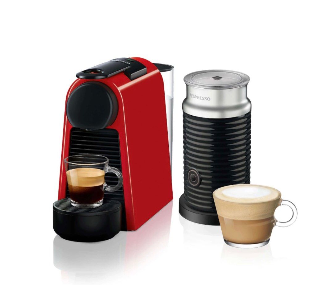 Nespresso Essenza Mini & Aeroccino3 + FREE 14pc capsules, TV & Home