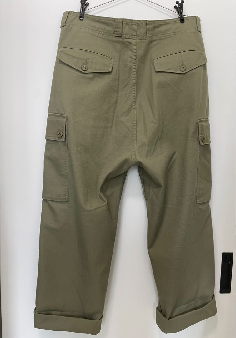 Nigel Cabourn Lybro cargo pants Military green, 男裝, 褲＆半截裙