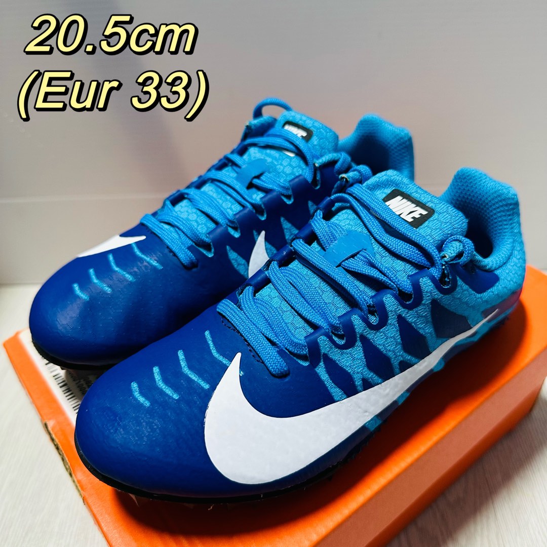 Nike 兒童田徑釘鞋(20.5cm / Eur 33) - 短跑, 運動產品, 其他運動配件