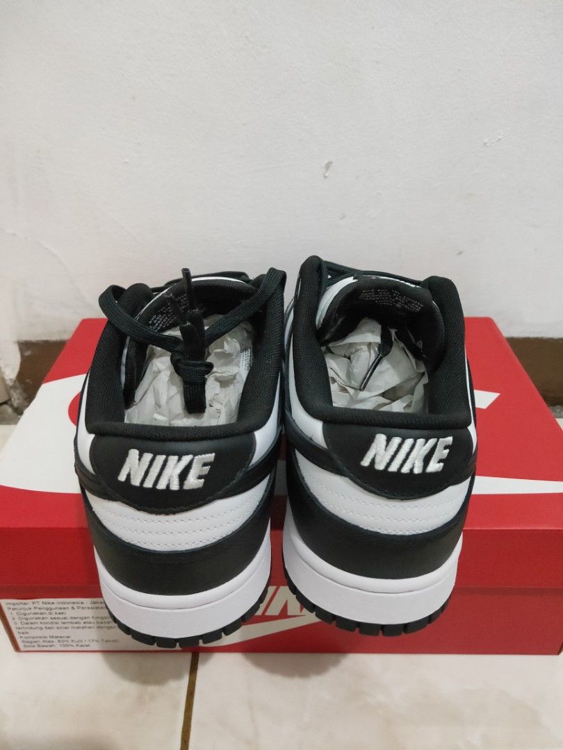 Nike Dunk Low Panda Mens US 10 / 44 (Nike Kokas Pairs Nego), Men's