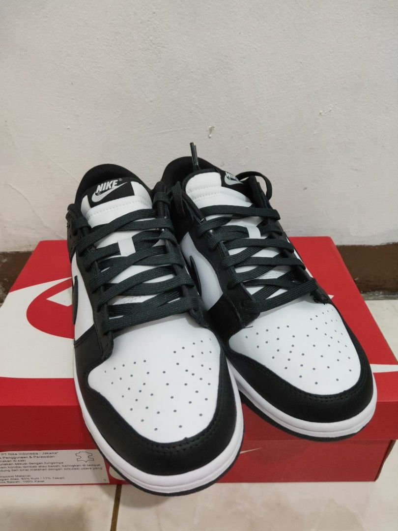 Nike Dunk Low Panda Mens US 10 / 44 (Nike Kokas Pairs Nego), Fesyen