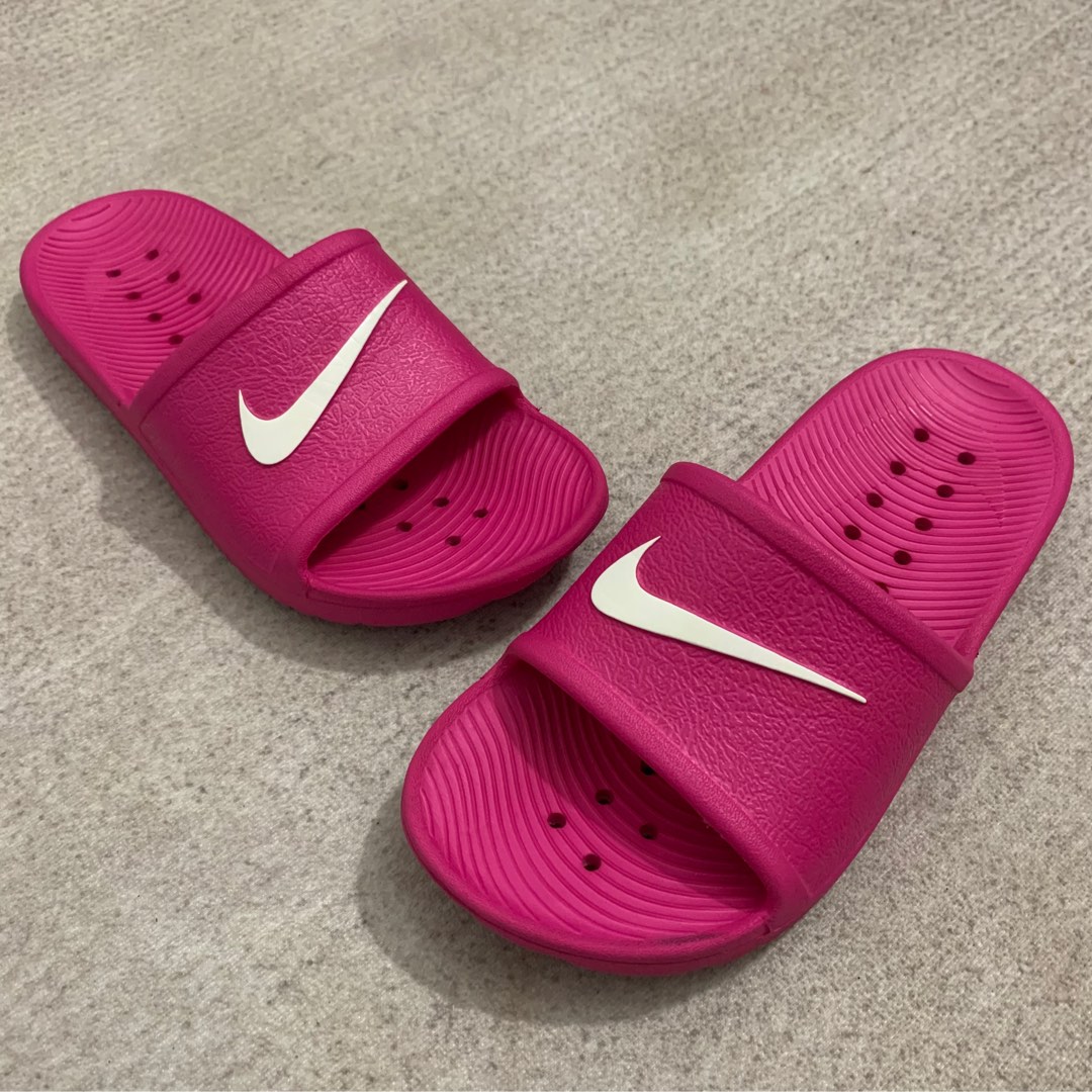 Nike Slides (Kids), Babies & Kids, Babies & Kids Fashion on Carousell