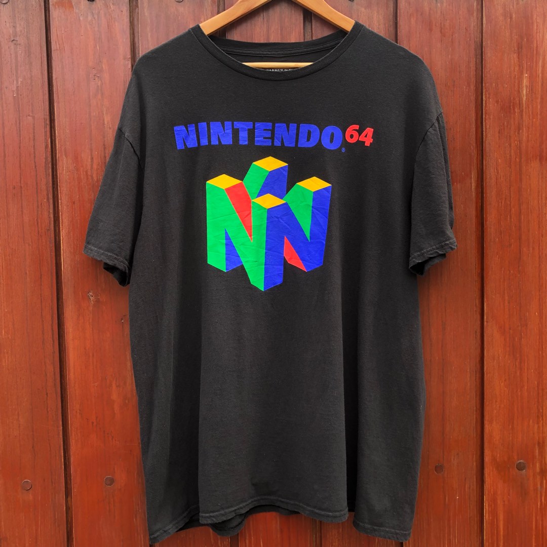 Nintendo 64 Shirt, Men's Fashion, Tops & Sets, Tshirts & Polo Shirts on ...
