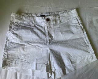 Old Navy White Stretch Shorts