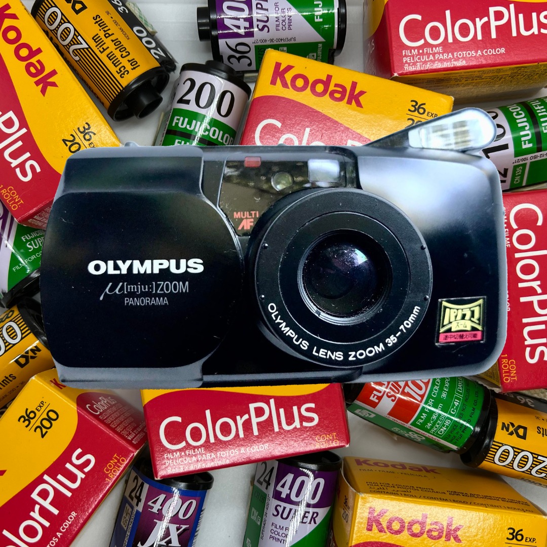Olympus Mju Zoom Panorama, Photography, Cameras on Carousell