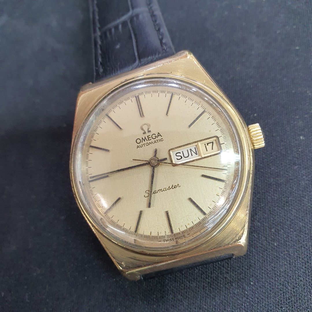 Omega Seamaster Automatic Day Date Vintage Watch