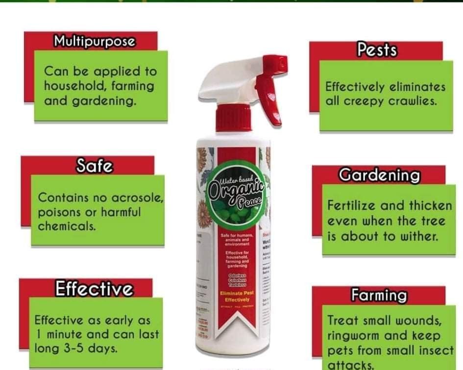 Organic Insects Spray, Furniture & Home Living, Cleaning & Homecare