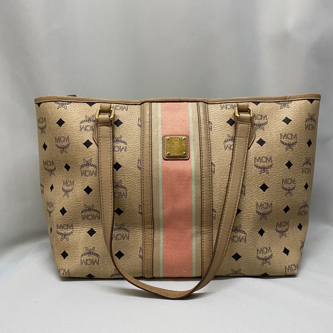 Original MCM Tote Bag, Luxury, Bags & Wallets on Carousell